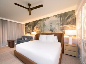 Habitación superior, 1 cama de matrimonio grande | Sábanas de algodón egipcio y ropa de cama de alta calidad