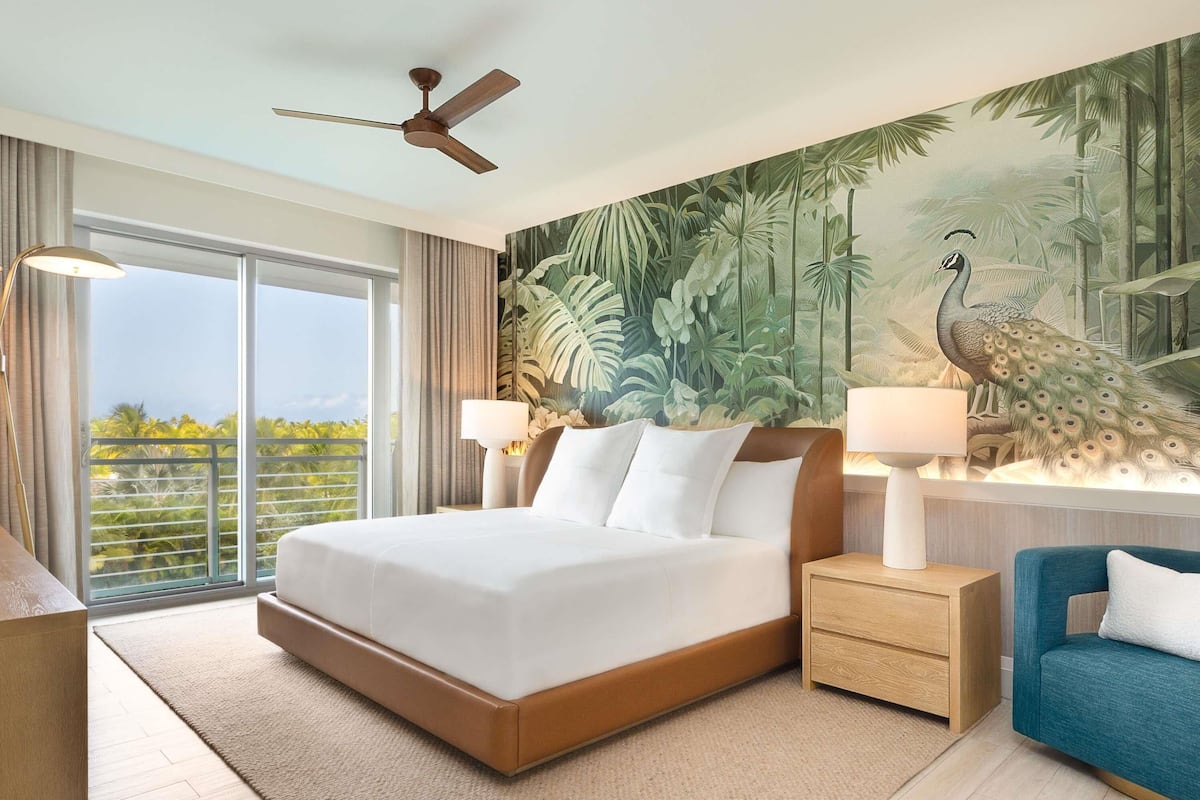 1 bedroom, Egyptian cotton sheets, premium bedding, down comforters