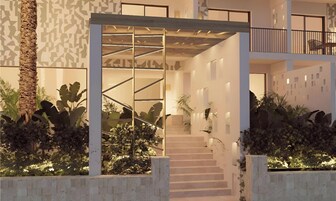 Entrada al alojamiento