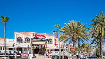 Overnatningsstedets facade