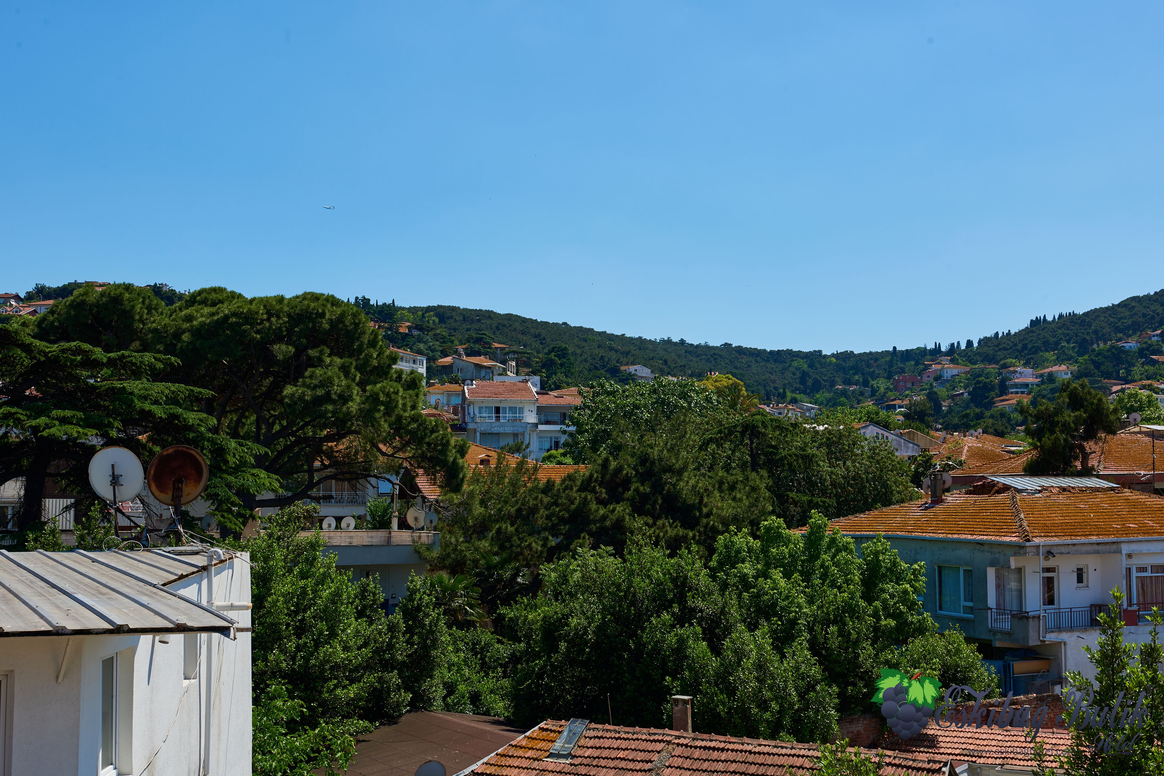 double room, terrace, sea view | view from room