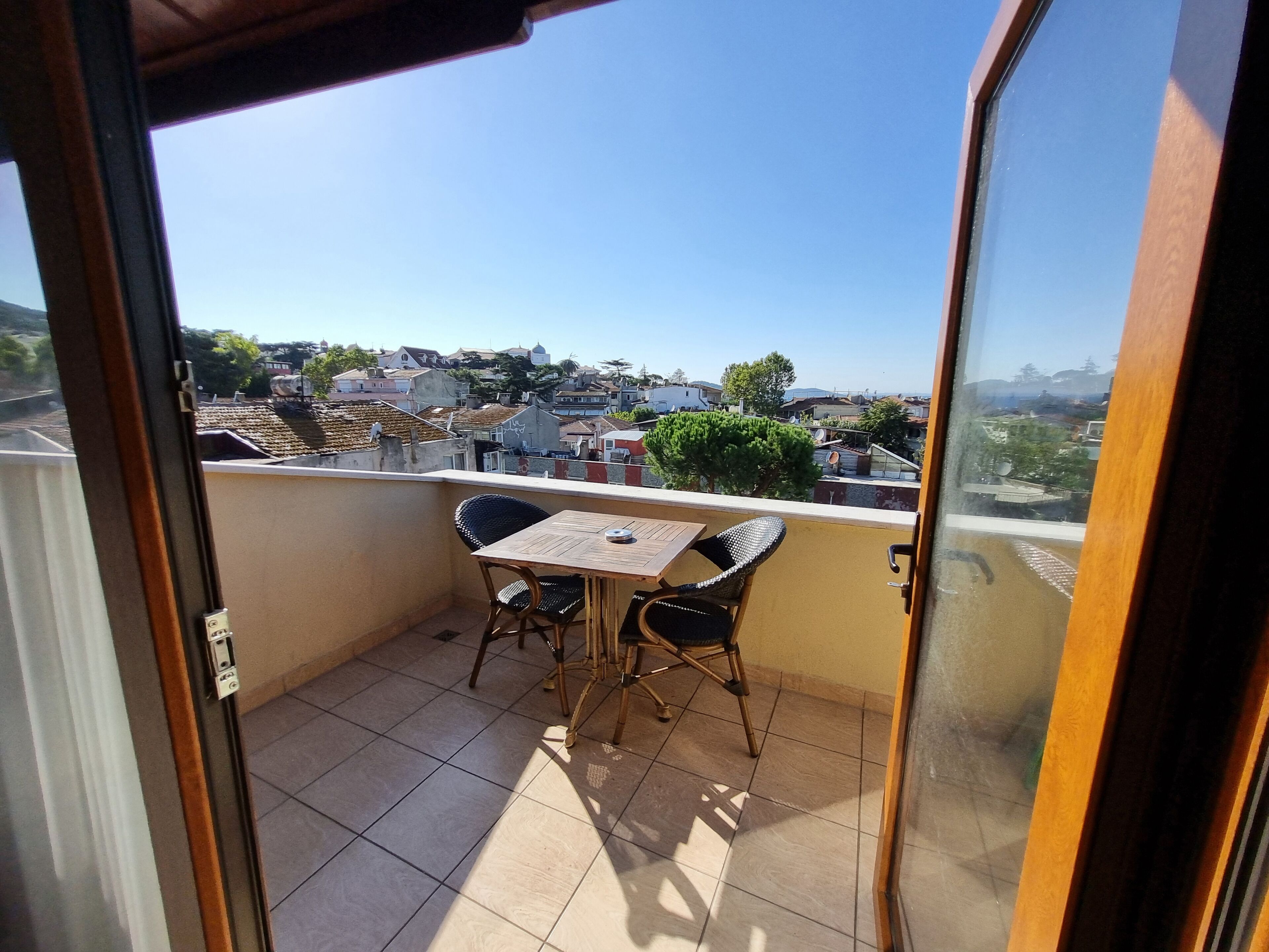 double room, terrace, sea view | balcony view