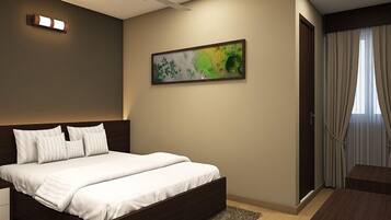 Premier Double or Twin Room, 1 Bedroom, Smoking, City View | View from room