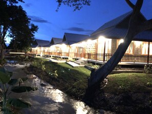 Uitzicht vanuit accommodatie