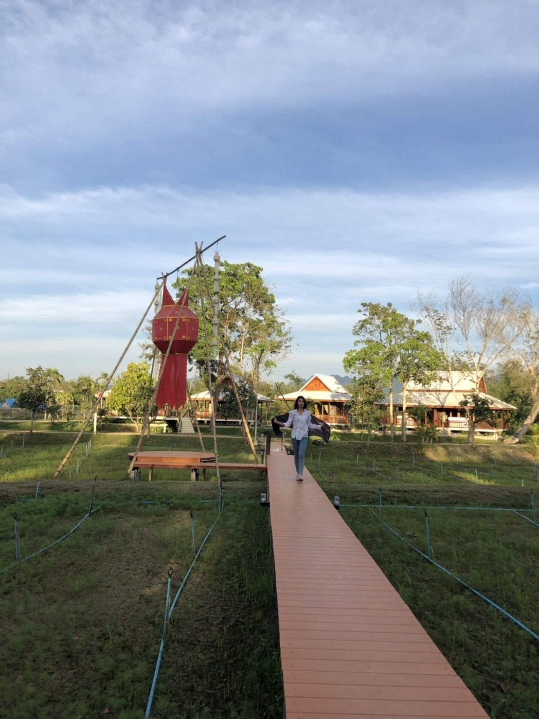 วิวภาคพื้นจากที่พัก
