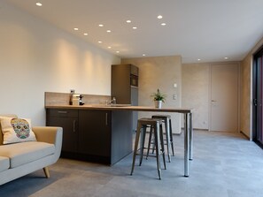 Luxury-Apartment, mit Bad, Bergblick | Eigene Küche