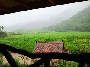 View from room - My Rose Valley Resort (Kanchanaburi)