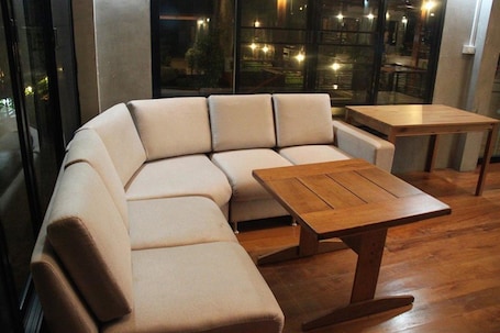 Lobby sitting area