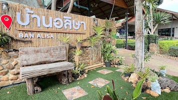 Overnatningsstedets facade