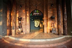 Entrada de la propiedad