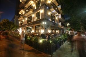 Front of property - evening/night