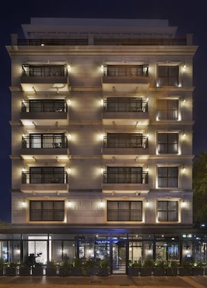 Fassade der Unterkunft