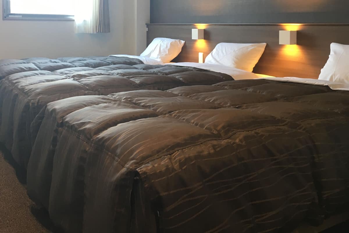 Down comforters, free WiFi