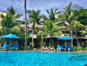 Alberca al aire libre 