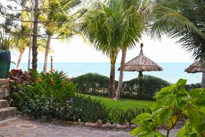 Premium Room, Sea View (or Pool View) | Premium bedding, minibar, in-room safe, desk - Ravenala Boutique Resort (Phan Thiet)