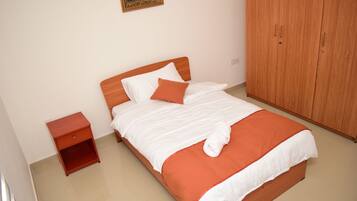 Egyptian cotton sheets, premium bedding, desk, iron/ironing board