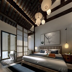 Minibar, caja de seguridad en la habitación y escritorio 