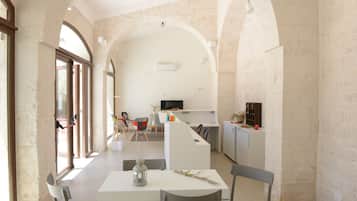 Apartment, 1 Bedroom | Living area | Flat-screen TV