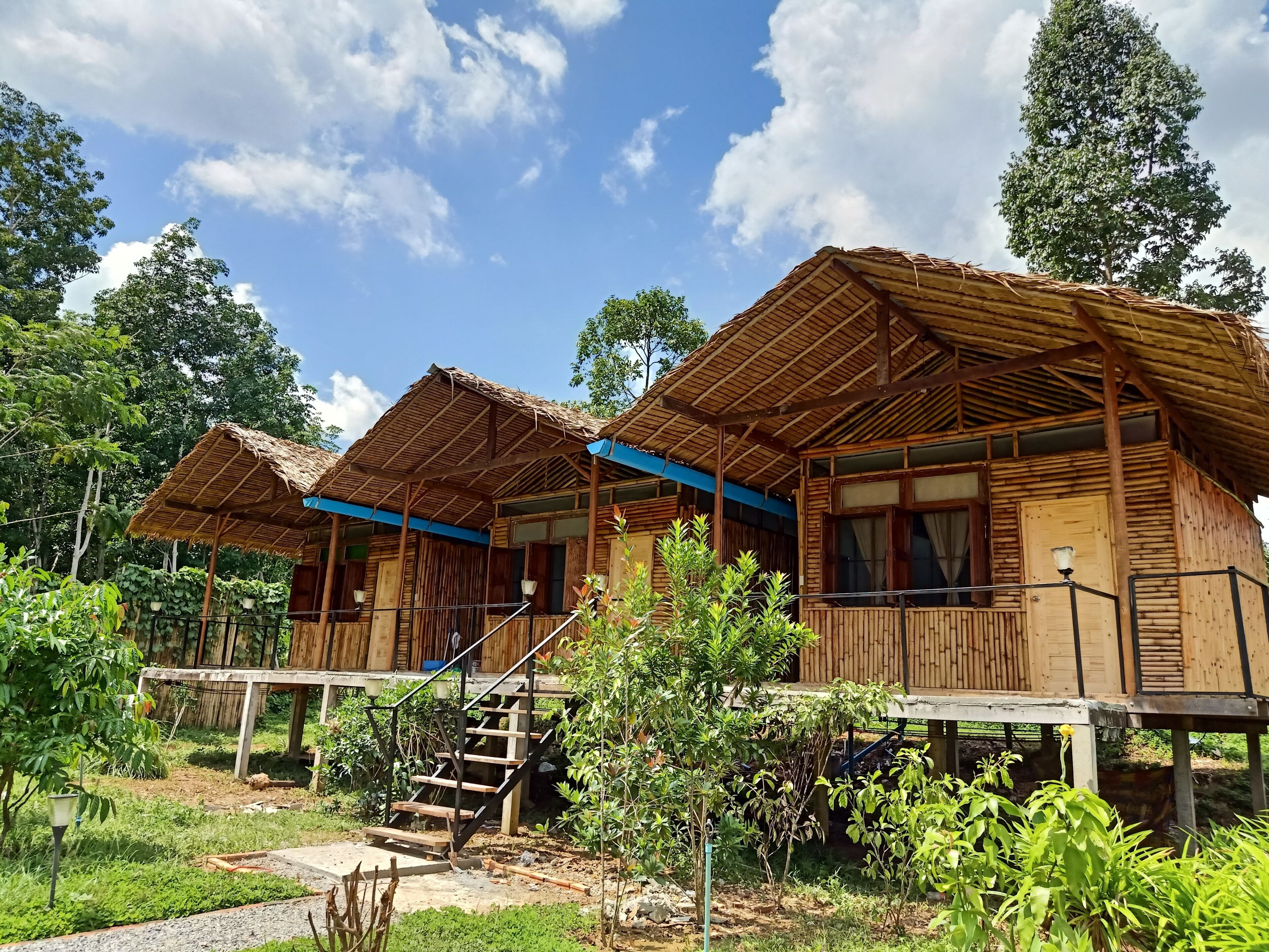 bamboo house double room | front of property