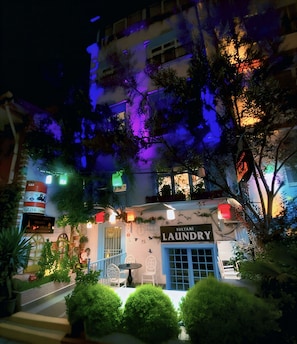 Voorkant van accommodatie