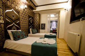 Apartament familiar, 2 dormitoris | Roba de llit d'alta qualitat i caixa forta a l'habitació 