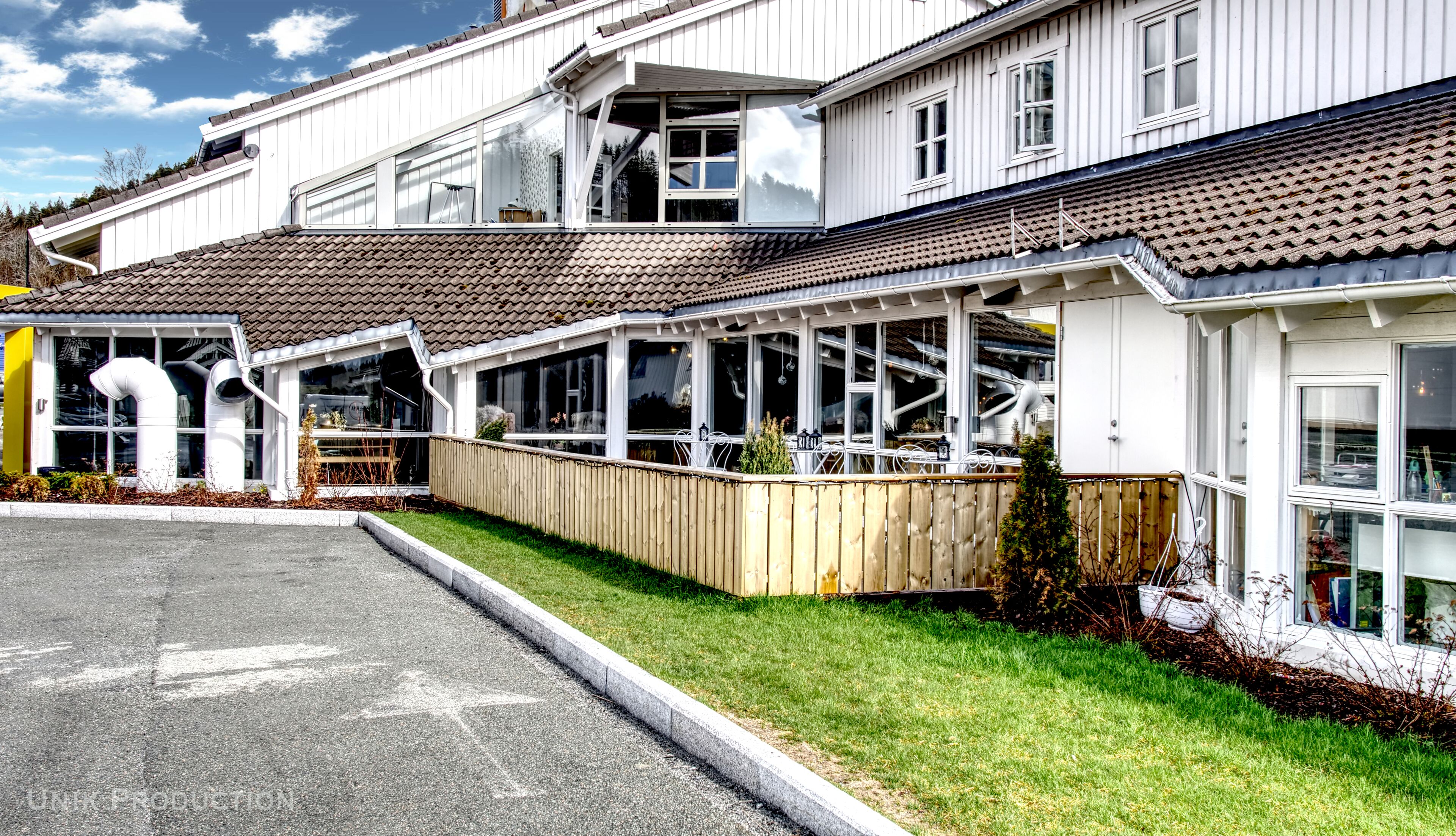 Fachada da propriedade