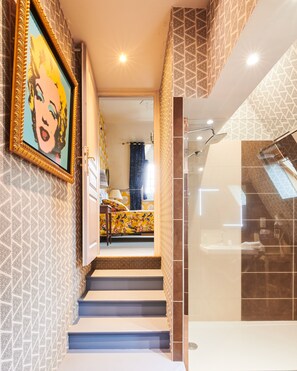Habitación doble superior, 1 cama Queen size | Regadera en el baño