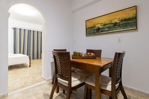 Lägenhet - 1 sovrum | Matservice på rummet