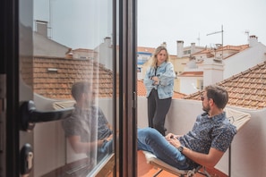 Family room with 2 connecting rooms and Balcony | Terrace/patio