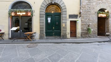 Majoituspaikan julkisivu