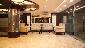 Sala de estar en el lobby