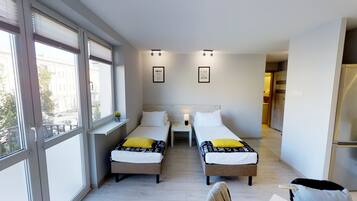 Apartment, Balcony (Suraska 6) | Iron/ironing board, free cots/infant beds, free WiFi