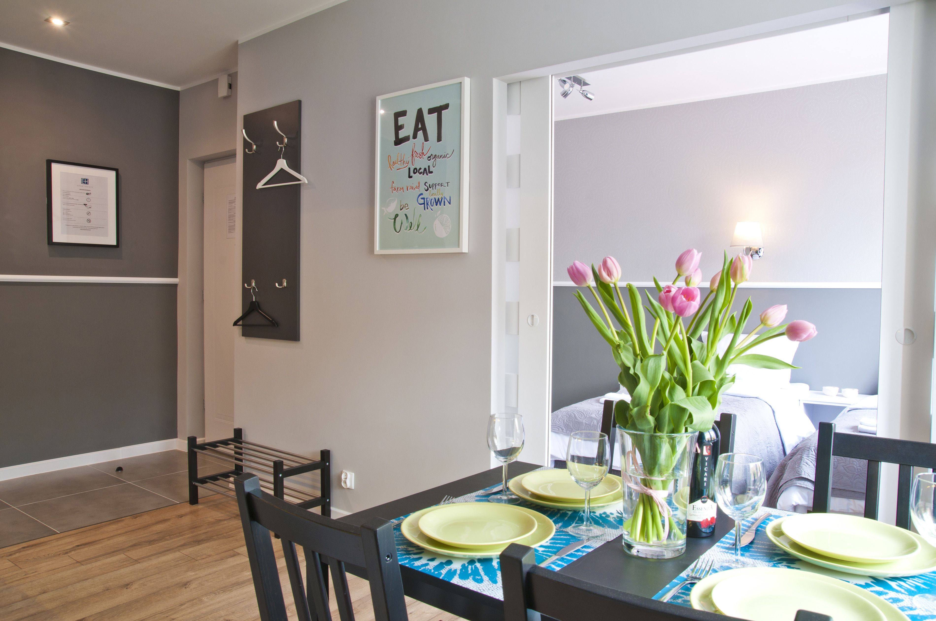 Appartement | Restauration dans la chambre