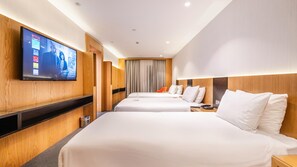 Junior Room, Multiple Beds | Premium bedding, minibar, in-room safe, desk - Lamartine Hotel (Istanbul)