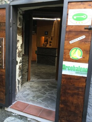 Entrada de la propiedad