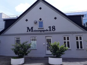 Voorkant van accommodatie