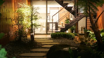 Interior entrance