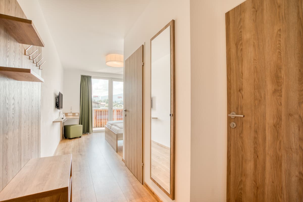 standard double room, 2 single beds, balcony, mountain view | hypo-allergenic bedding, blackout curtains, soundproofing, free wifi