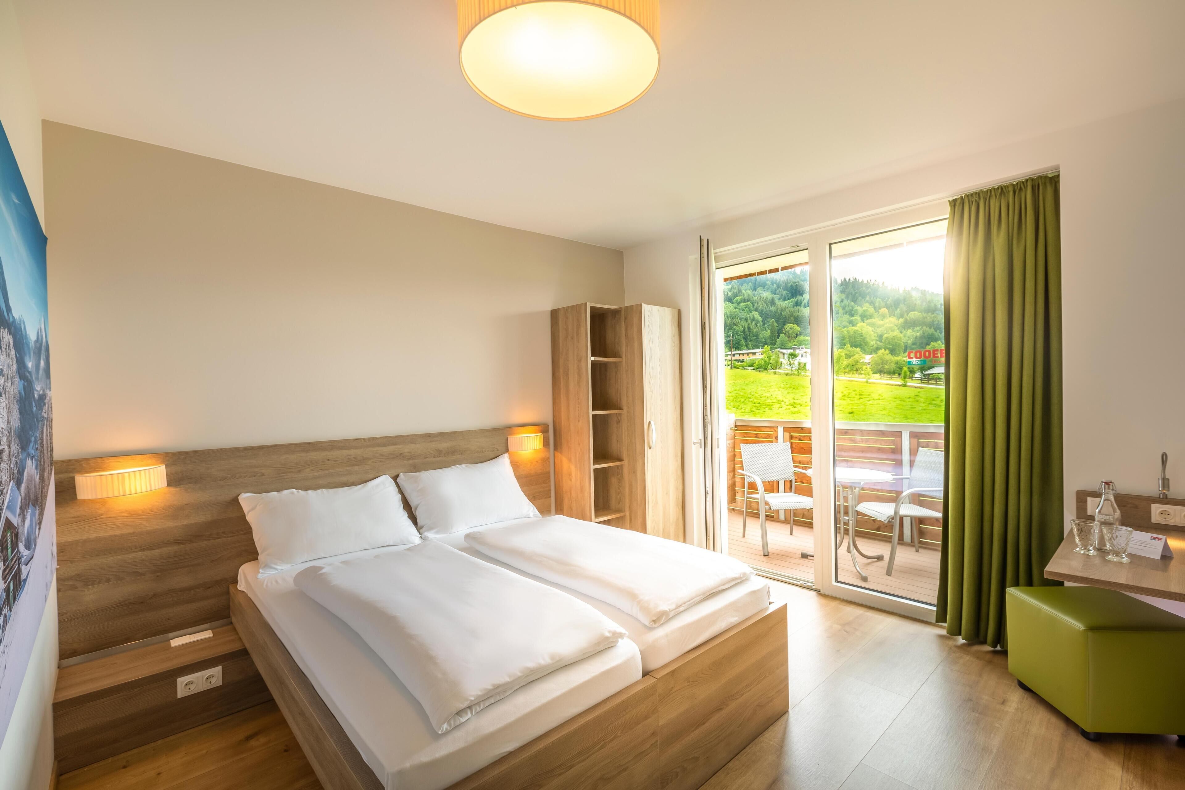 Standard-Doppelzimmer, 2 Einzelbetten, barrierefrei, Balkon