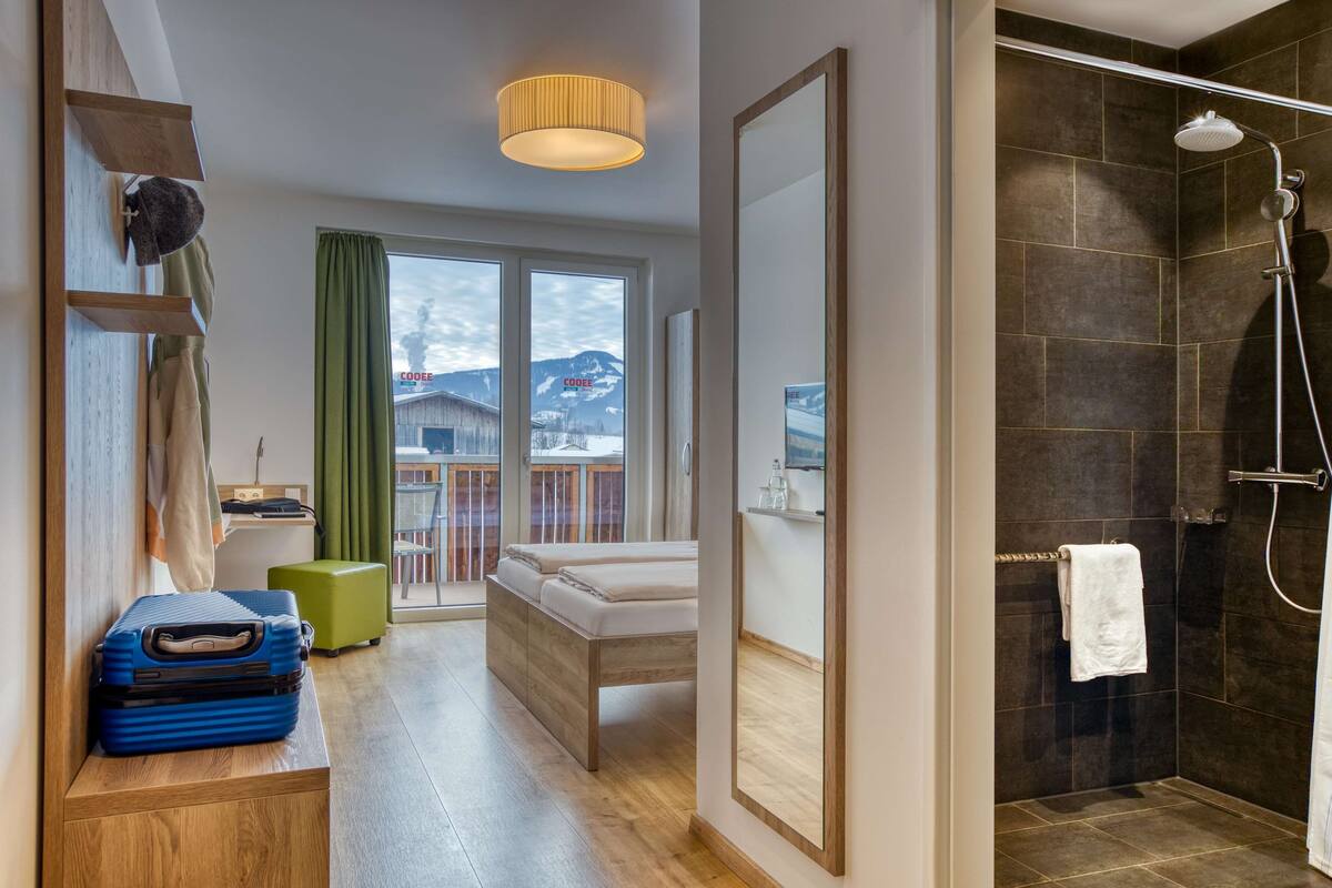 standard double room, 2 single beds, accessible, balcony | hypo-allergenic bedding, blackout curtains, soundproofing, free wifi