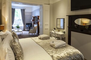 Lyxsvit | Skrivbord, ljudisolering, strykjärn/strykbräda och gratis wi-fi