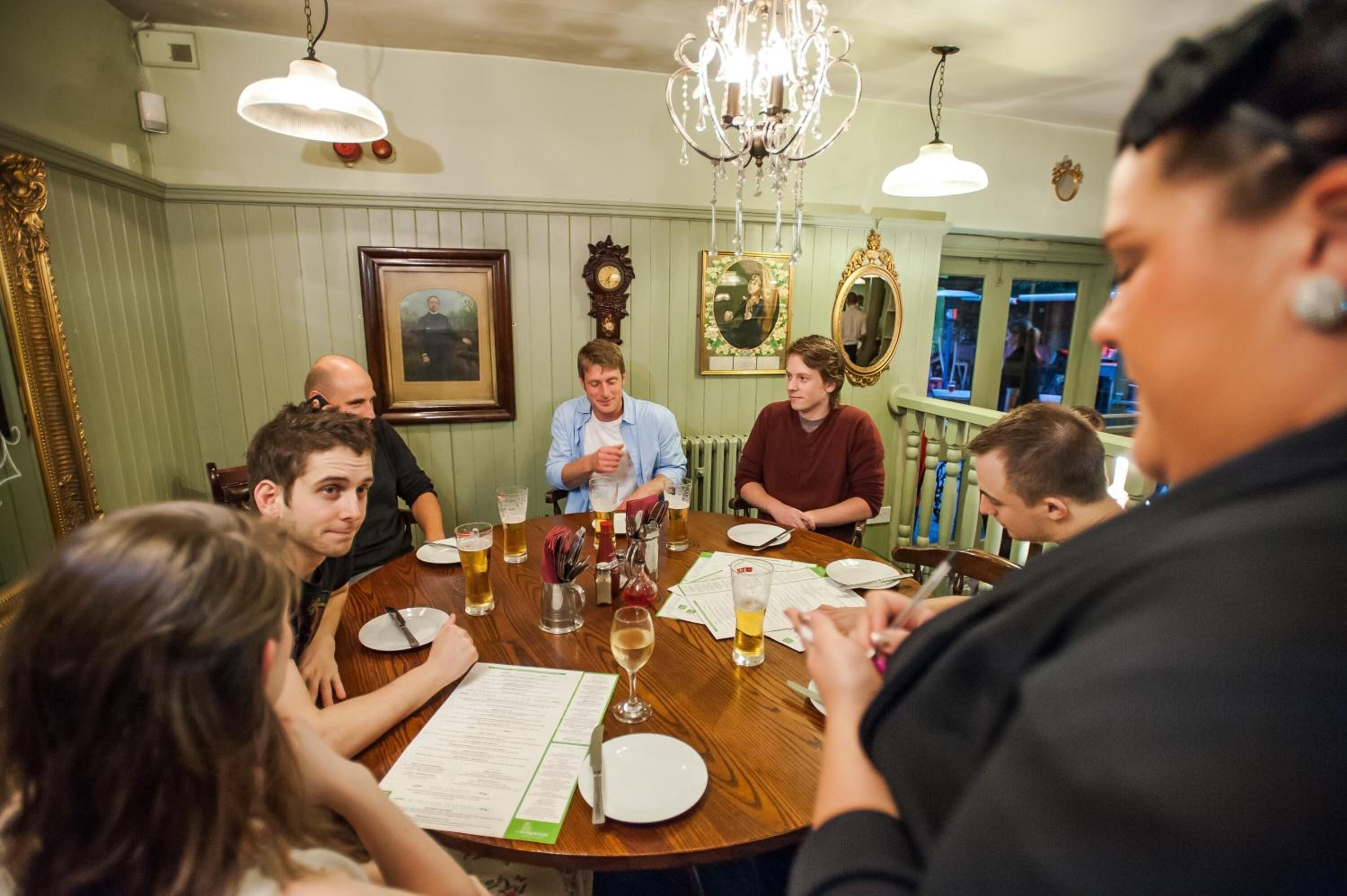 breakfast, lunch, dinner served; local cuisine