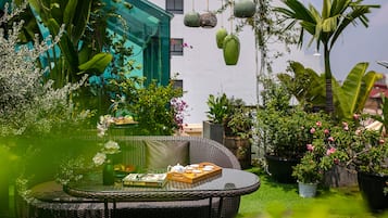 Vista al jardín