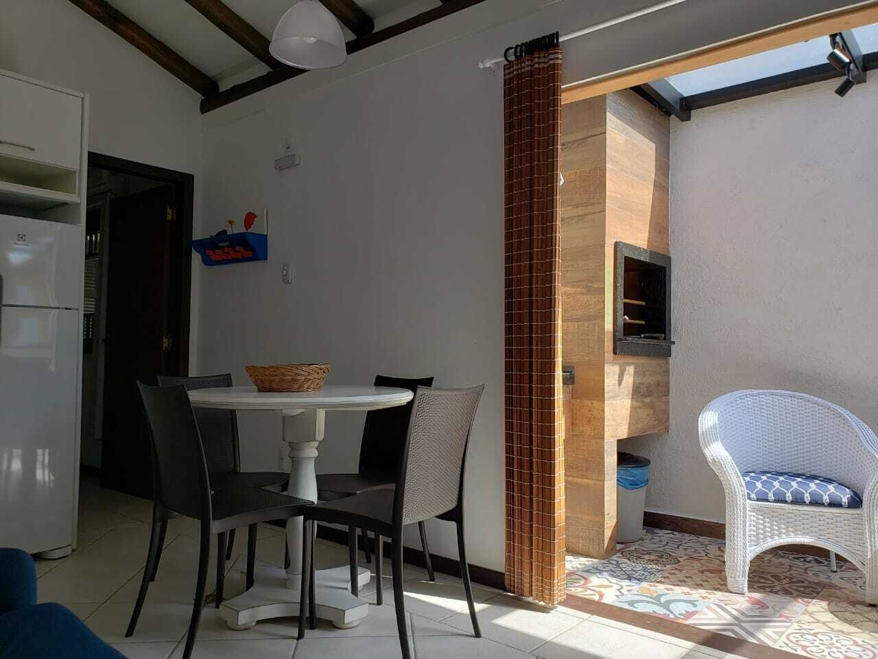 Apartamento, 1 quarto, vista parcial para o mar (07/09) | Sala de jantar