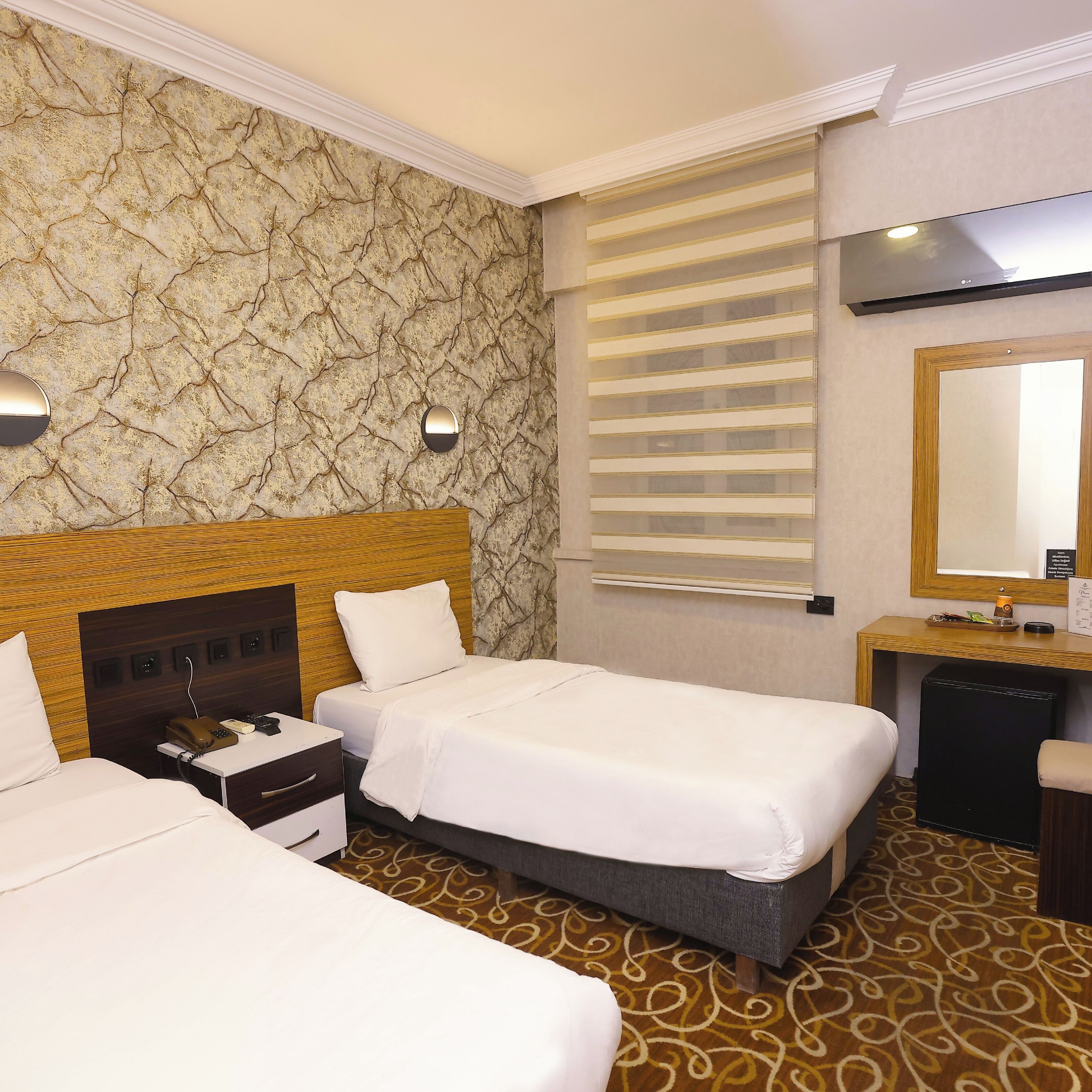 Chambre Économique, 2 lits une place