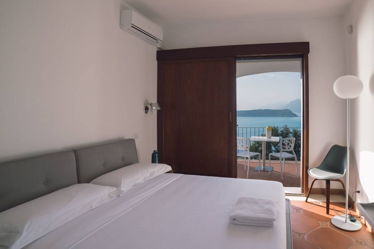 Deluxe-dobbeltværelse - balkon - strandudsigt (Opale) | Minibar, pengeskab på værelset, skrivebord, gratis Wi-Fi