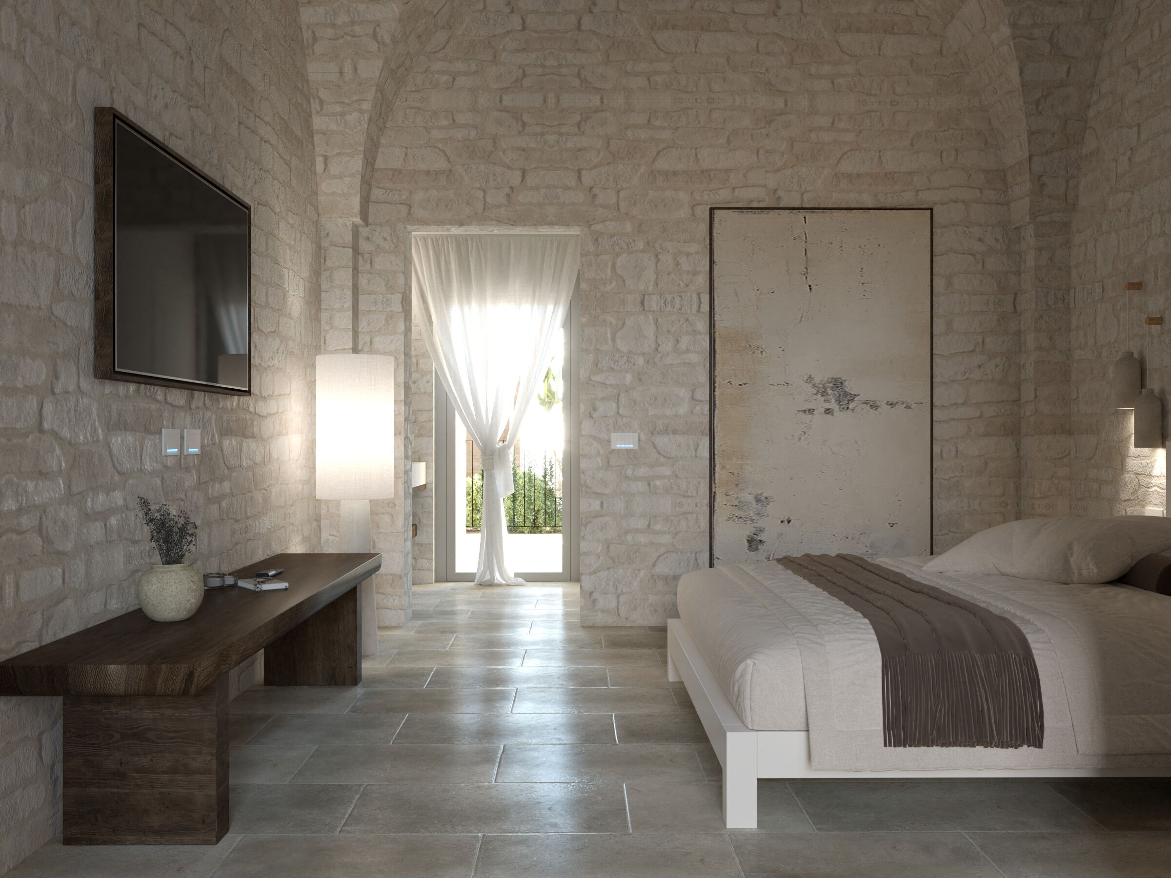 Kamar Superior, 1 Tempat Tidur Queen, patio, pemandangan kebun | Minibar, meja kerja, kedap suara, dan tempat tidur bayi (biaya tambahan)