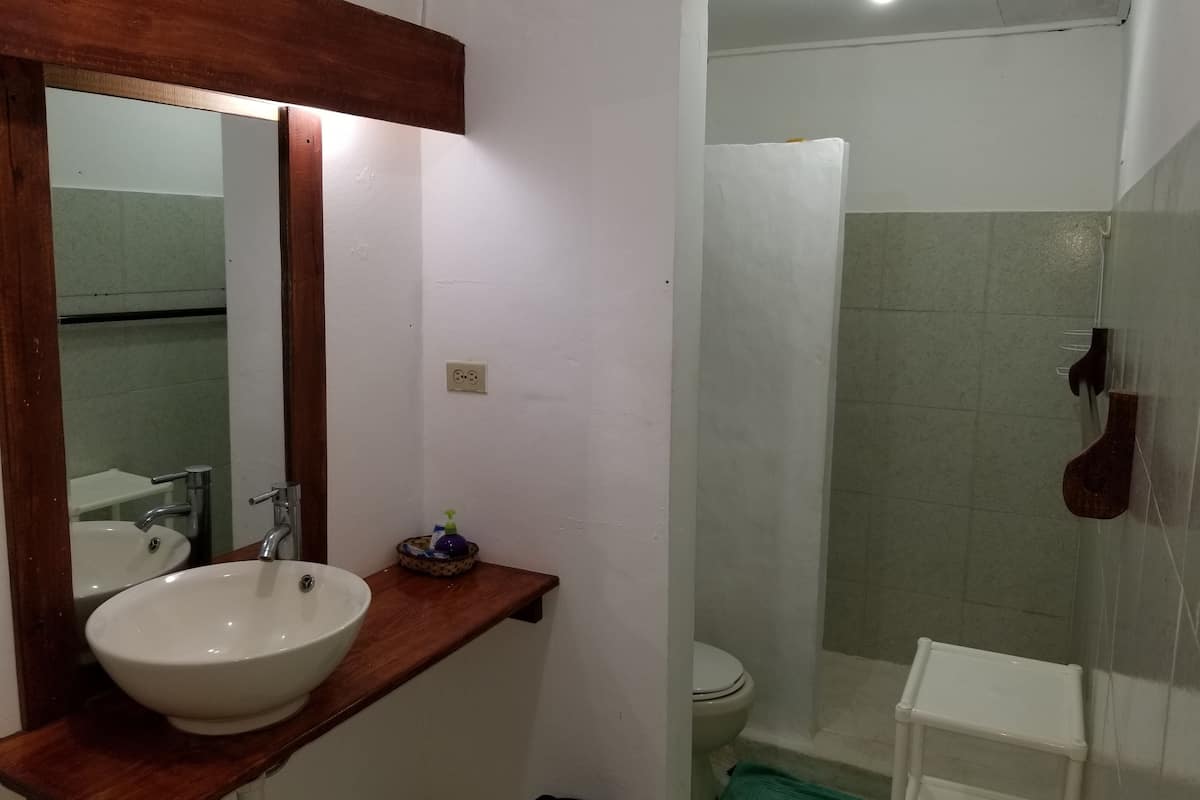 hummingbird | bathroom | shower, towels