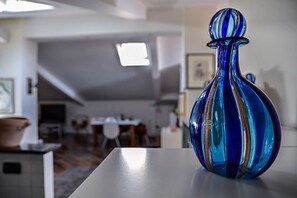 Apartment, 2 Bedrooms | Living area | Flat-screen TV - Vomero Roof (Naples)