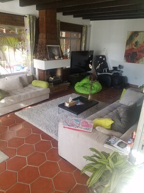 Zona de estar del vestíbulo